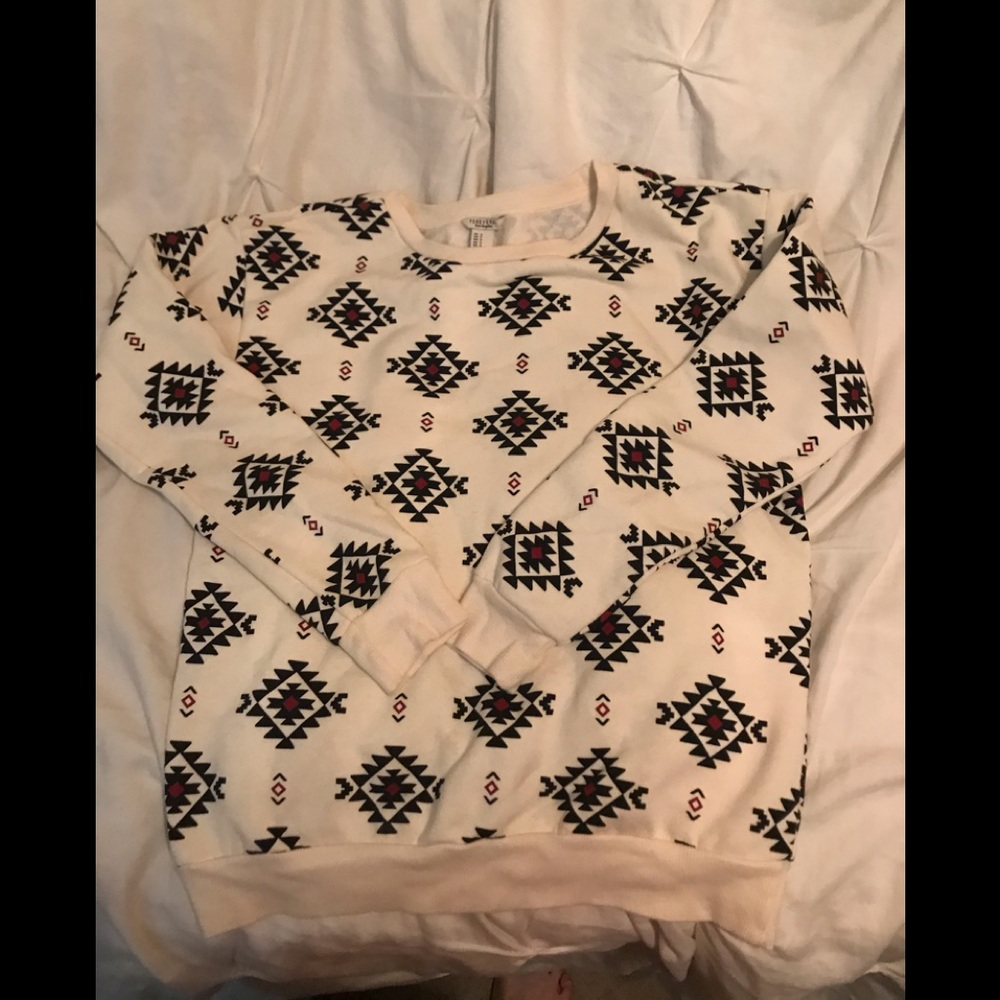 Forever 21 patterned woman’s  sweatshirt